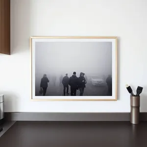 black and white kitchen mockup example 2